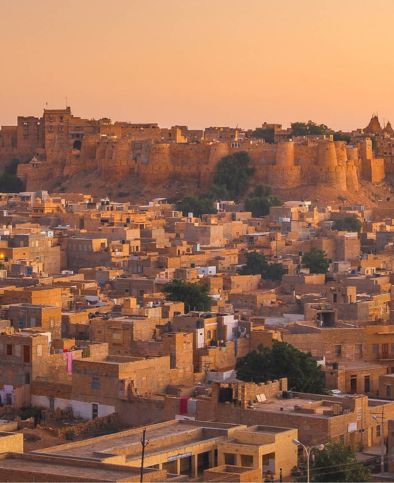 Jaisalmer Fort view during sunset – Popular Rajasthan Tour Destination