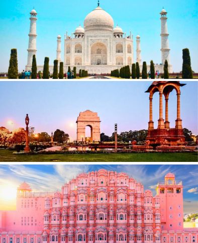 Golden Triangle Tour – Delhi, Agra, and Jaipur Sightseeing Package