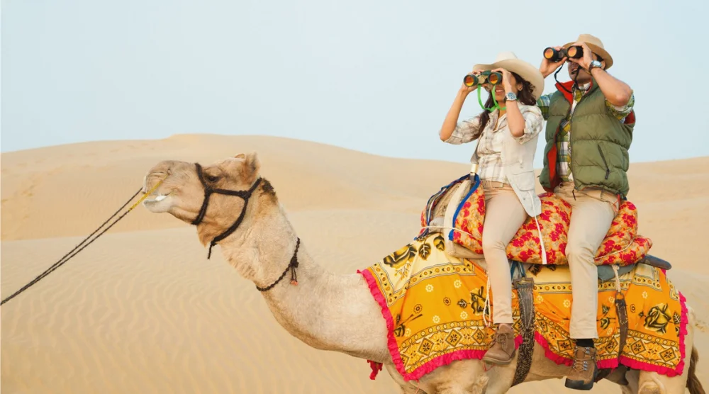 Camel Ride Sand Duens, Rajasthan